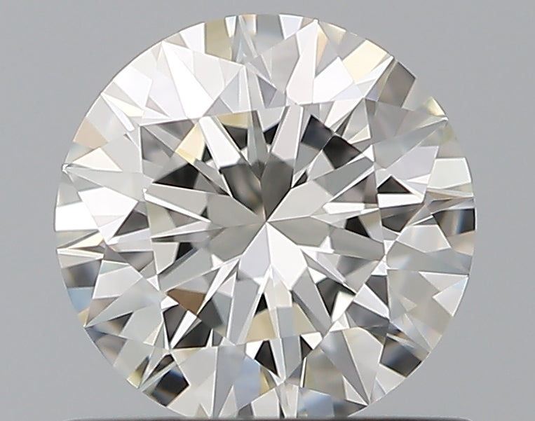0.75 Carat Round Natural Diamond with  Cut Diamond in 14KT  view 1

