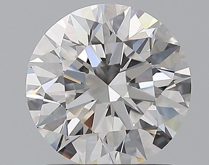 1.36 Carat Round Natural Diamond with  Cut Diamond in 14KT  view 1
