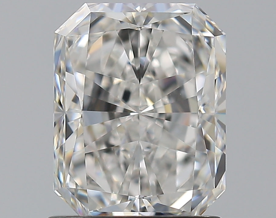 1.5 Carat Radiant Natural Diamond with  Cut Diamond in 14KT  view 1
