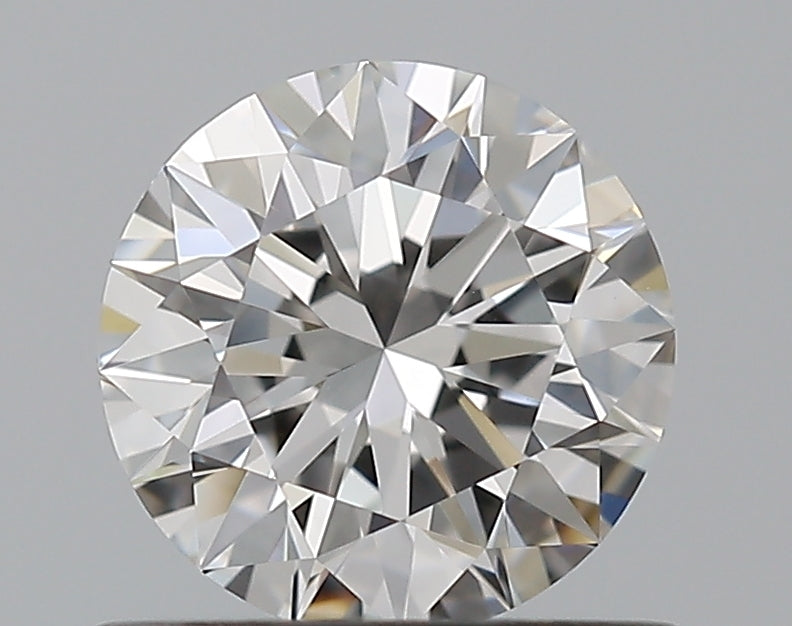 0.69 Carat Round Natural Diamond with  Cut Diamond in 14KT  view 1
