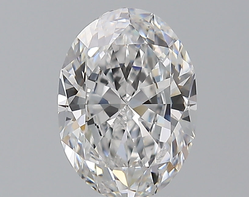 2.0 Carat Oval Natural Diamond with  Cut Diamond in 14KT  view 1
