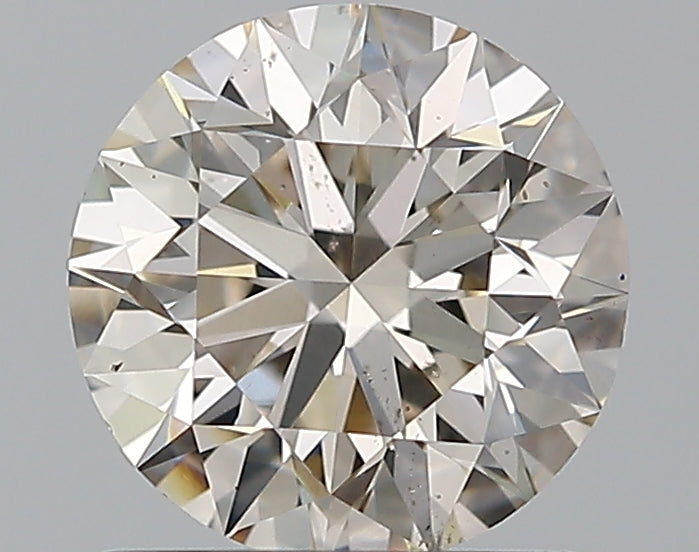 1.2 Carat Round Natural Diamond with  Cut Diamond in 14KT  view 1
