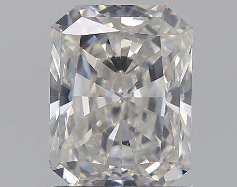 1.21 Carat Radiant Natural Diamond with  Cut Diamond in 14KT  view 1
