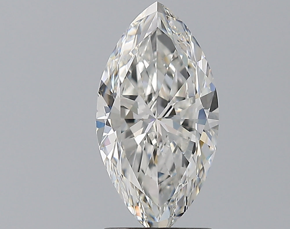 2.0 Carat Marquise Natural Diamond with  Cut Diamond in 14KT  view 1
