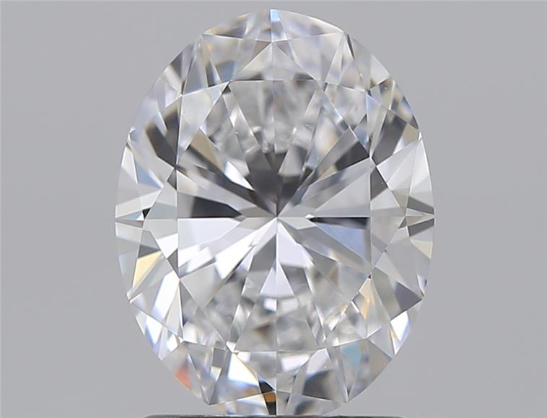 1.5 Carat Oval Natural Diamond with  Cut Diamond in 14KT  view 1
