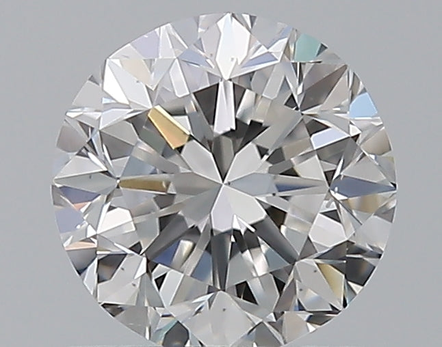1.0 Carat Round Natural Diamond with  Cut Diamond in 14KT  view 1
