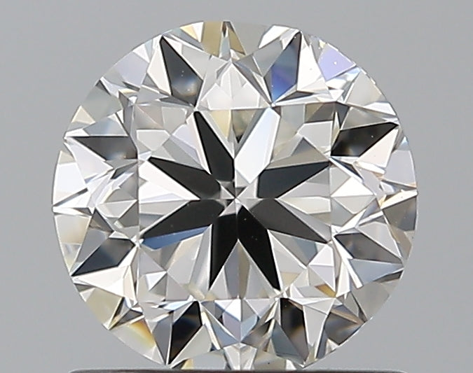 1.0 Carat Round Natural Diamond with  Cut Diamond in 14KT  view 1
