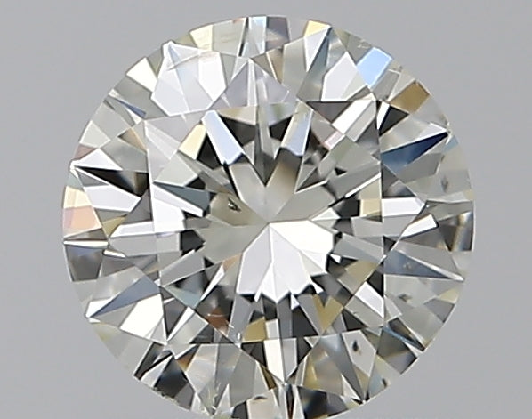 0.8 Carat Round Natural Diamond with  Cut Diamond in 14KT  view 1
