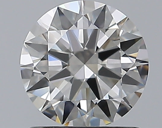 1.0 Carat Round Natural Diamond with  Cut Diamond in 14KT  view 1
