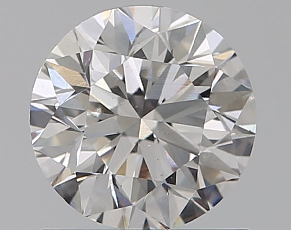 1.0 Carat Round Natural Diamond with  Cut Diamond in 14KT  view 1
