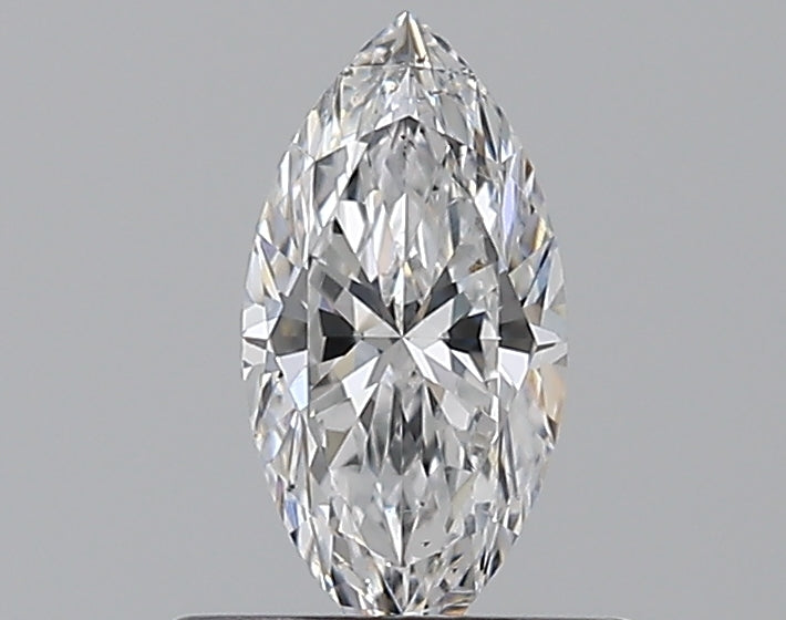 0.47 Carat Marquise Natural Diamond with  Cut Diamond in 14KT  view 1
