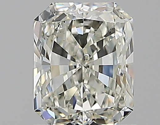 1.0 Carat Radiant Natural Diamond with  Cut Diamond in 14KT  view 1
