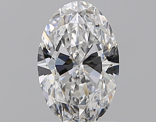 0.9 Carat Oval Natural Diamond with  Cut Diamond in 14KT  view 1

