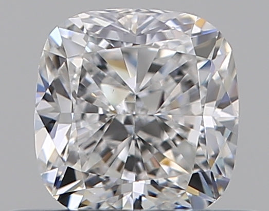 0.43 Carat Cushion Natural Diamond with  Cut Diamond in 14KT  view 1

