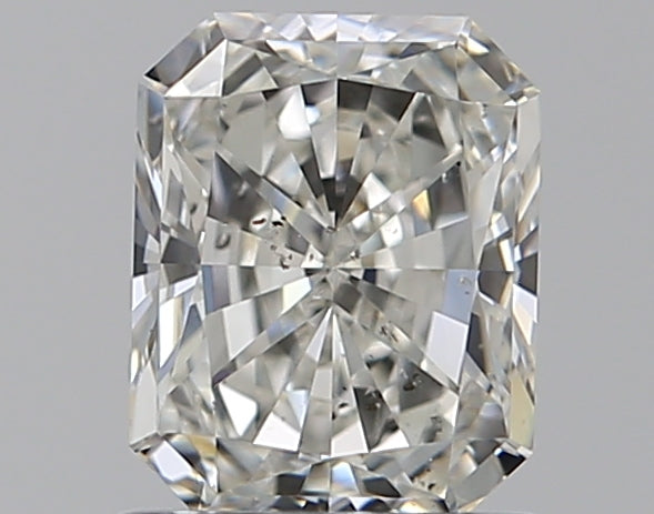 1.03 Carat Radiant Natural Diamond with  Cut Diamond in 14KT  view 1
