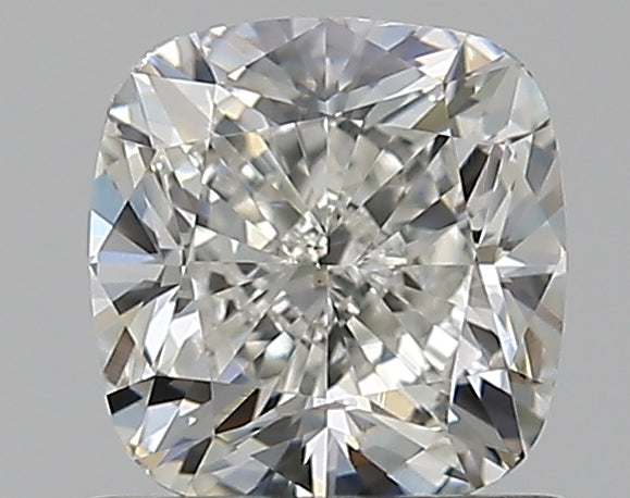 0.9 Carat Cushion Natural Diamond with  Cut Diamond in 14KT  view 1
