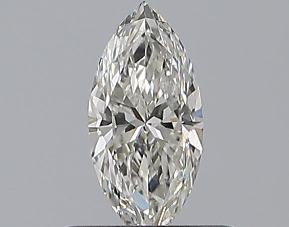 0.4 Carat Marquise Natural Diamond with  Cut Diamond in 14KT  view 1
