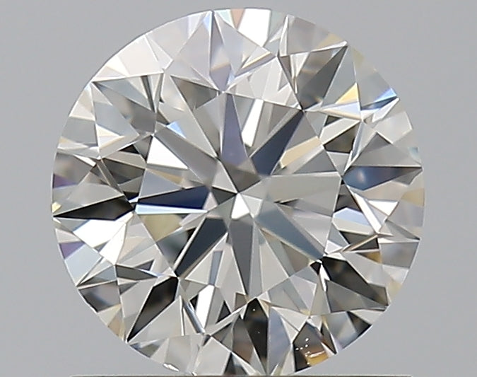 1.0 Carat Round Natural Diamond with  Cut Diamond in 14KT  view 1

