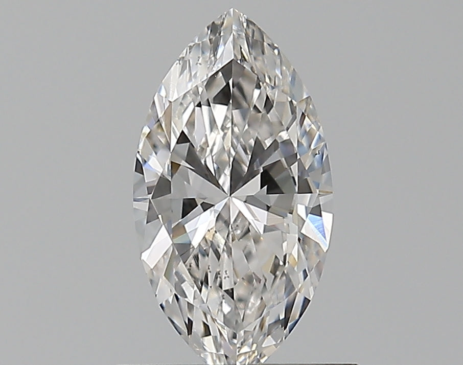 0.75 Carat Marquise Natural Diamond with  Cut Diamond in 14KT  view 1
