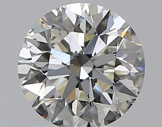 0.96 Carat Round Natural Diamond with  Cut Diamond in 14KT  view 1
