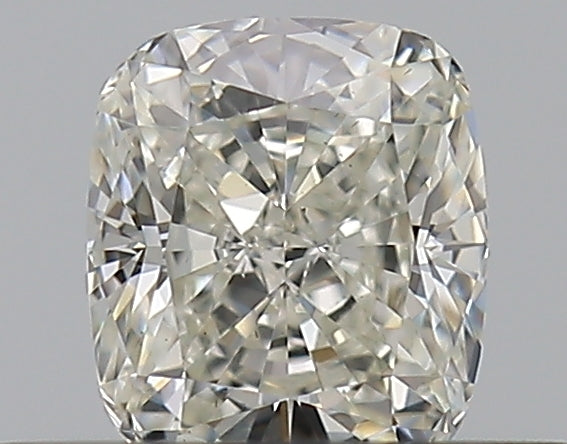 0.4 Carat Cushion Natural Diamond with  Cut Diamond in 14KT  view 1
