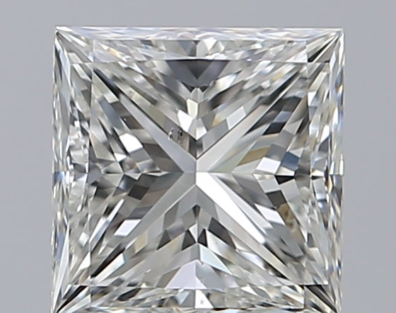 1.2 Carat Princess Natural Diamond with  Cut Diamond in 14KT  view 1
