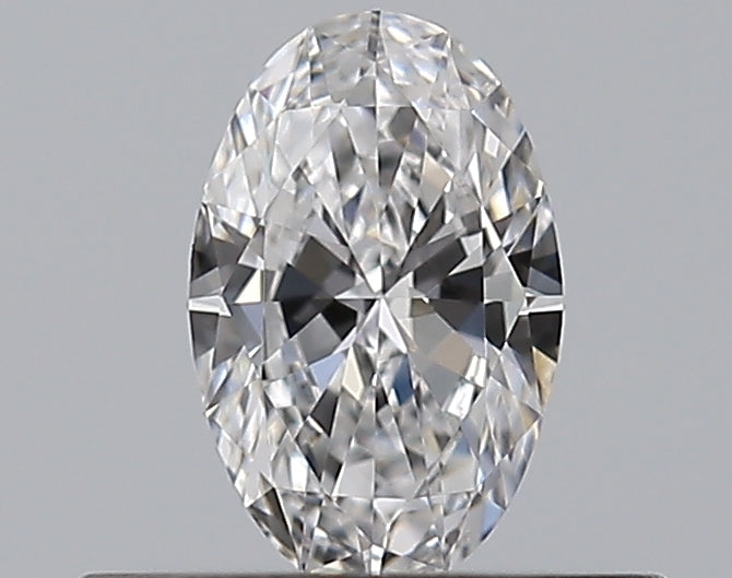 0.29 Carat Oval Natural Diamond with  Cut Diamond in 14KT  view 1
