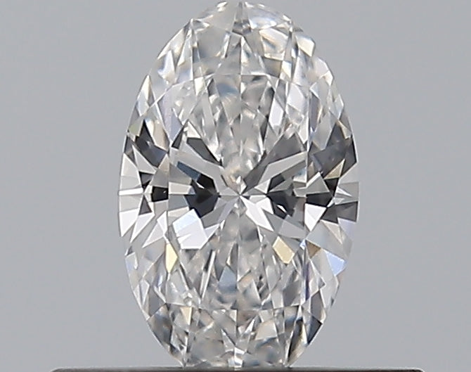 0.31 Carat Oval Natural Diamond with  Cut Diamond in 14KT  view 1

