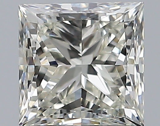 1.0 Carat Princess Natural Diamond with  Cut Diamond in 14KT  view 1
