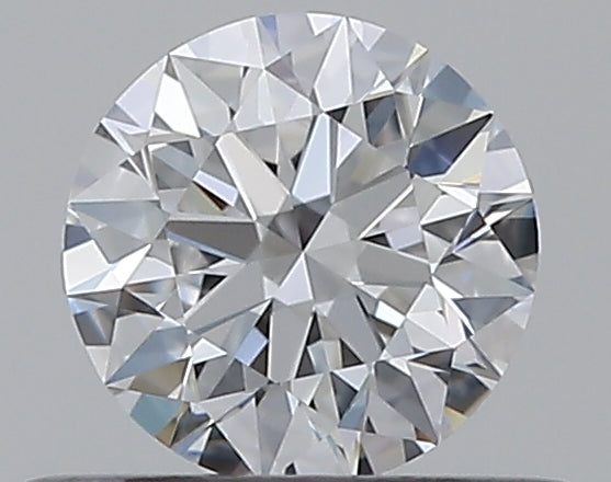 0.36 Carat Round Natural Diamond with  Cut Diamond in 14KT  view 1

