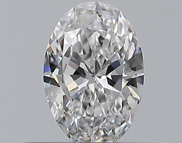 0.3 Carat Oval Natural Diamond with  Cut Diamond in 14KT  view 1
