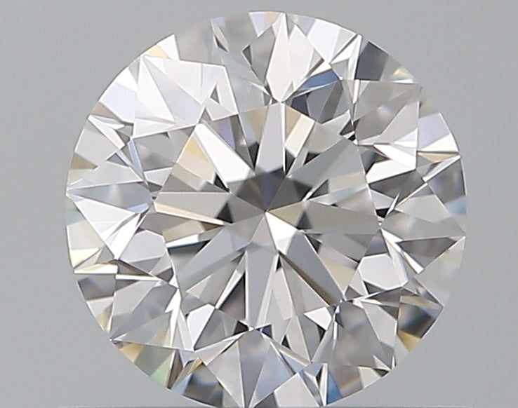 0.7 Carat Round Natural Diamond with  Cut Diamond in 14KT  view 1
