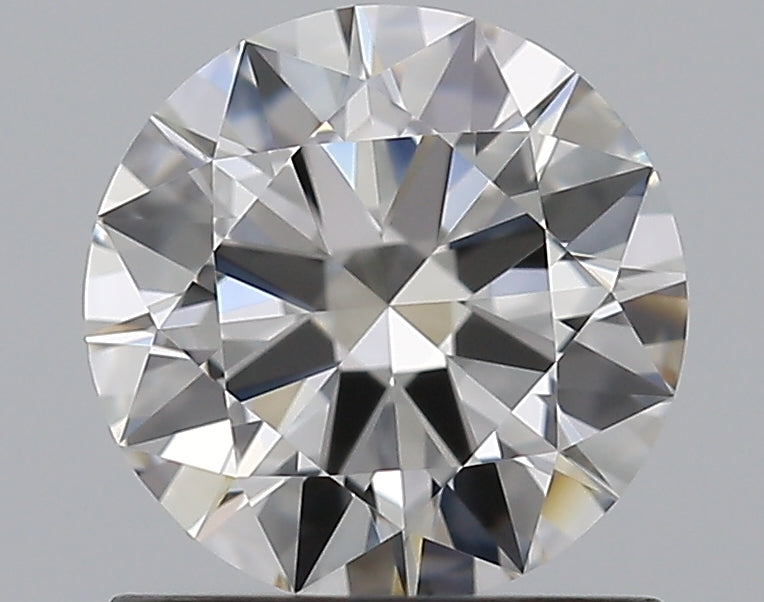 0.96 Carat Round Natural Diamond with  Cut Diamond in 14KT  view 1

