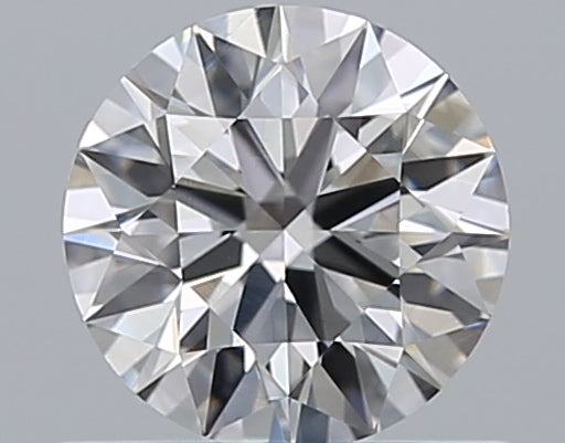 0.7 Carat Round Natural Diamond with  Cut Diamond in 14KT  view 1
