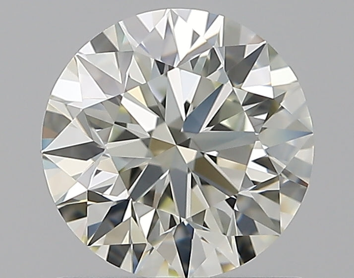 1.02 Carat Round Natural Diamond with  Cut Diamond in 14KT  view 1
