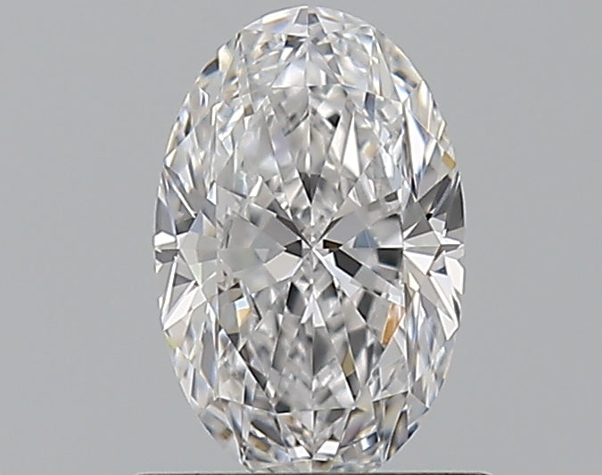 0.7 Carat Oval Natural Diamond with  Cut Diamond in 14KT  view 1
