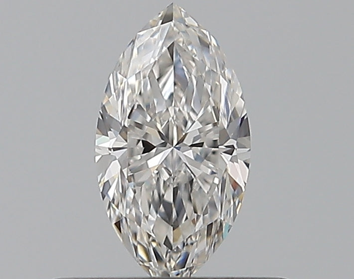 0.3 Carat Marquise Natural Diamond with  Cut Diamond in 14KT  view 1
