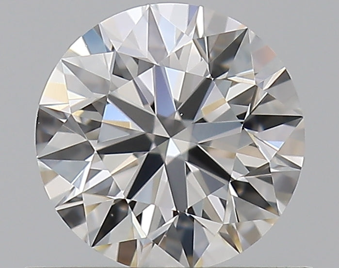 0.62 Carat Round Natural Diamond with  Cut Diamond in 14KT  view 1
