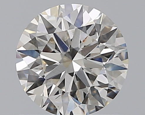 0.83 Carat Round Natural Diamond with  Cut Diamond in 14KT  view 1
