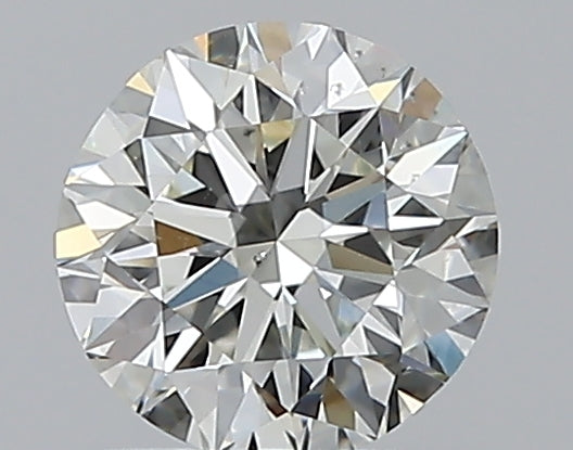 0.96 Carat Round Natural Diamond with  Cut Diamond in 14KT  view 1
