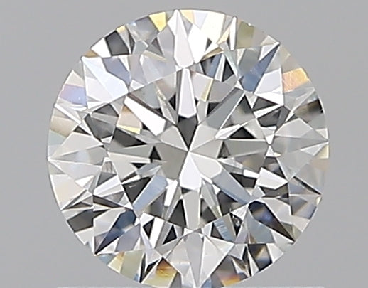 0.86 Carat Round Natural Diamond with  Cut Diamond in 14KT  view 1
