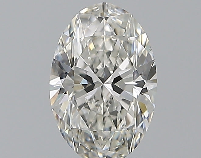 1.0 Carat Oval Natural Diamond with  Cut Diamond in 14KT  view 1
