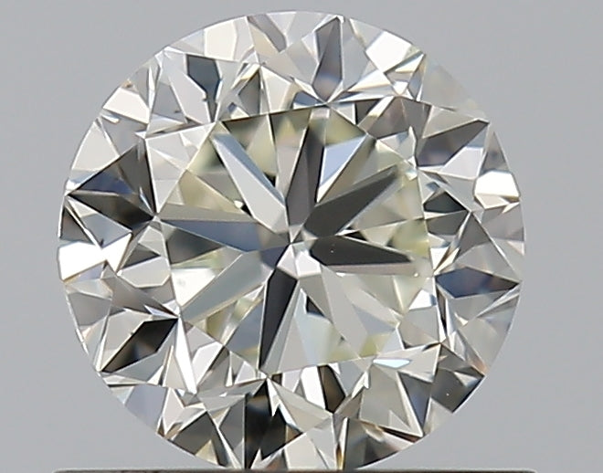 0.79 Carat Round Natural Diamond with  Cut Diamond in 14KT  view 1
