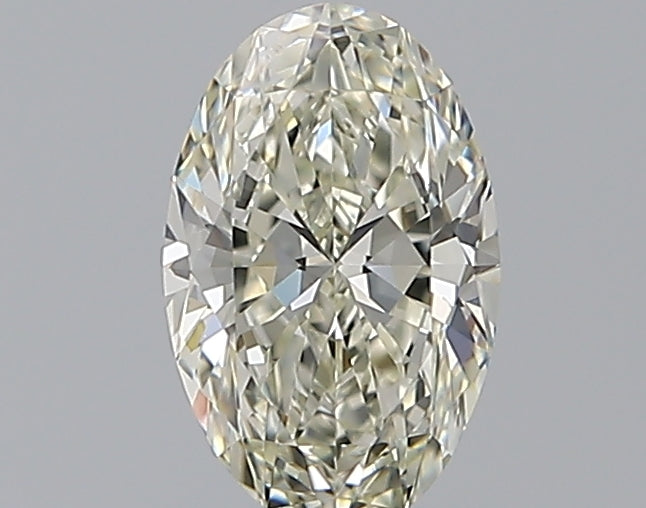 0.93 Carat Oval Natural Diamond with  Cut Diamond in 14KT  view 1
