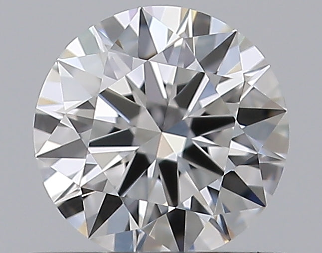 0.48 Carat Round Natural Diamond with  Cut Diamond in 14KT  view 1
