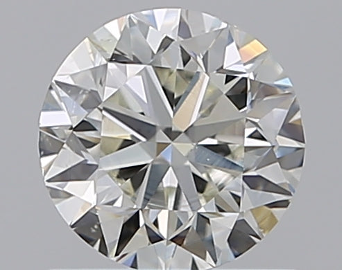 0.96 Carat Round Natural Diamond with  Cut Diamond in 14KT  view 1
