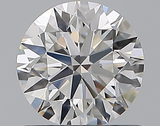 0.7 Carat Round Natural Diamond with  Cut Diamond in 14KT  view 1
