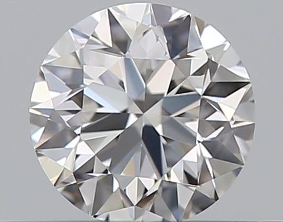 0.35 Carat Round Natural Diamond with  Cut Diamond in 14KT  view 1
