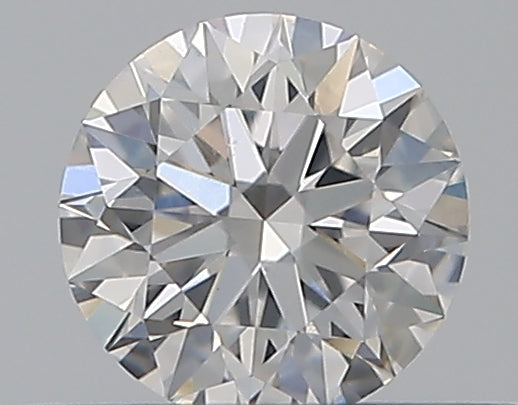 0.3 Carat Round Natural Diamond with  Cut Diamond in 14KT  view 1
