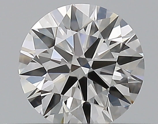 0.3 Carat Round Natural Diamond with  Cut Diamond in 14KT  view 1
